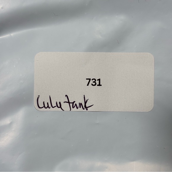 Lululemon Plank to Pike Tank Gray Blue Sleeveless High Neck Women Medium - Picture 6 of 6